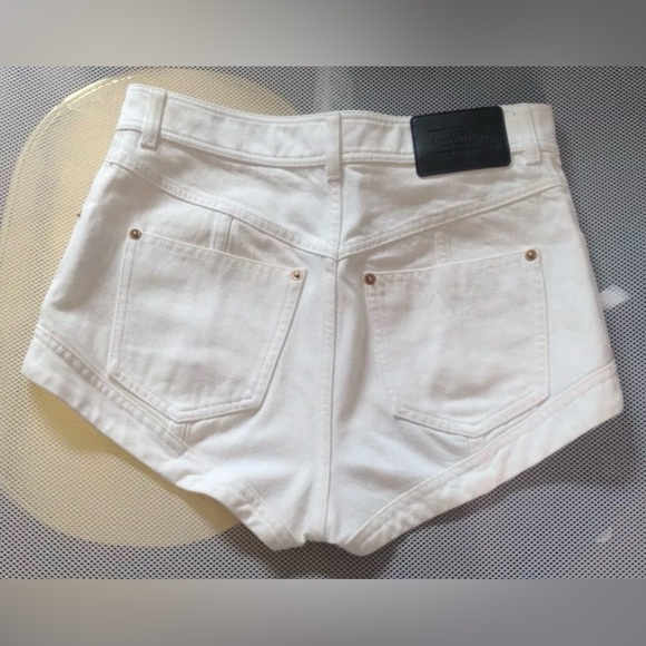 Louis Vuitton Night Denim Mini Shorts Milk White Rare Japan Exclusive Never Worn - Picture 3 of 16